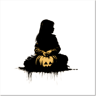 halloween for girls Posters and Art